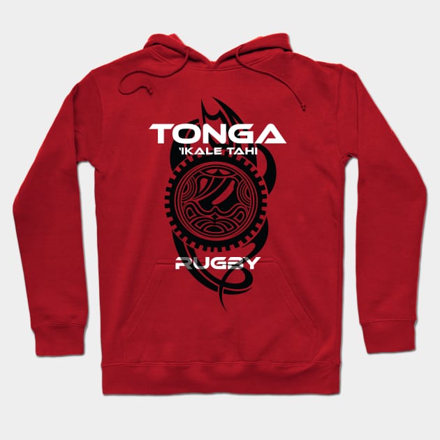 Tonga Rugby 'IKale Taki Tongan Tattoo Fan Memorabilia Hoodie by CGD